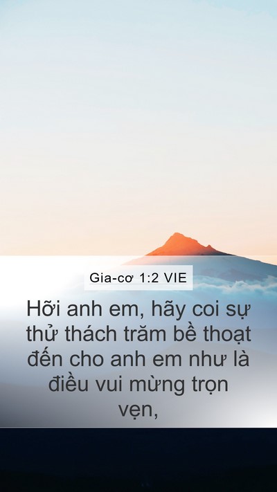 Gia-cơ 1:2 VIE Bible Verse Image