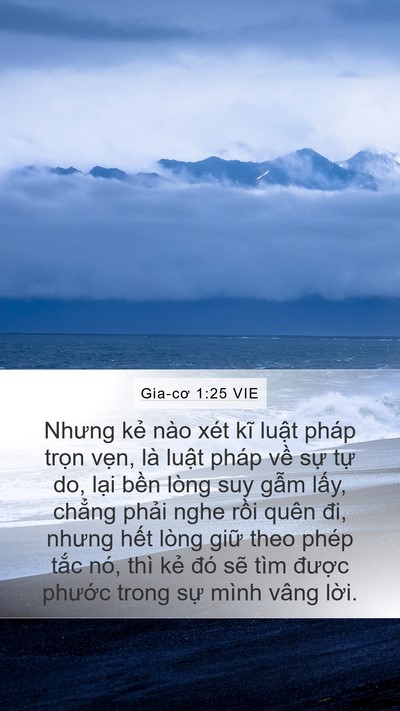 Gia-cơ 1:25 VIE Bible Verse Image