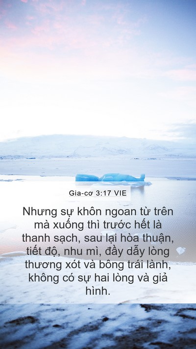 Gia-cơ 3:17 VIE Bible Verse Image