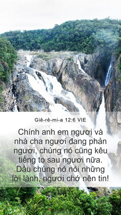 Giê-rê-mi-a 12:6 VIE Bible Verse Image