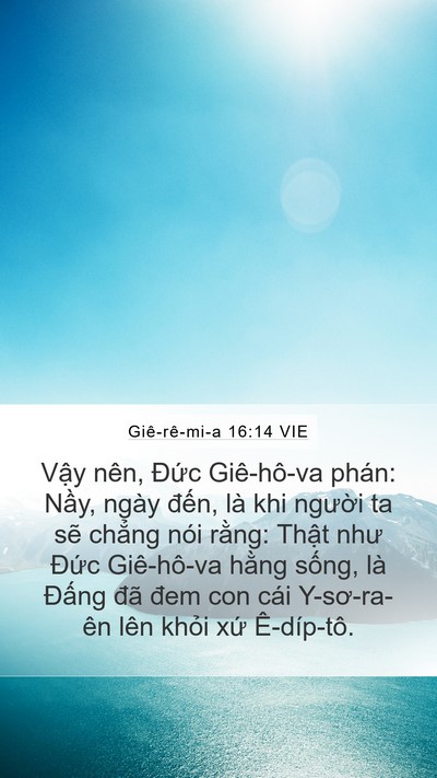Giê-rê-mi-a 16:14 VIE Bible Verse Image