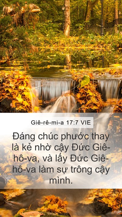 Giê-rê-mi-a 17:7 VIE Bible Verse Image