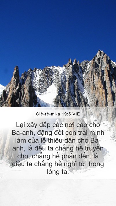 Giê-rê-mi-a 19:5 VIE Bible Verse Image
