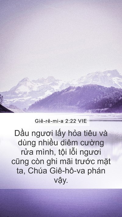 Giê-rê-mi-a 2:22 VIE Bible Verse Image