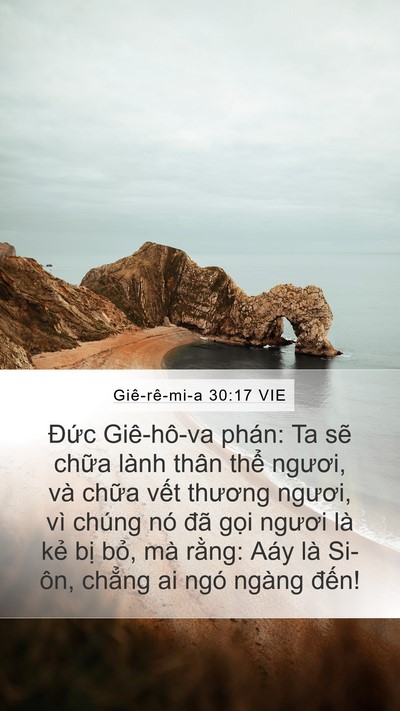 Giê-rê-mi-a 30:17 VIE Bible Verse Image