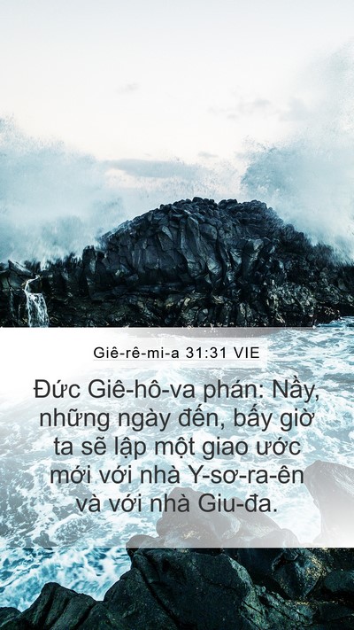 Giê-rê-mi-a 31:31 VIE Bible Verse Image