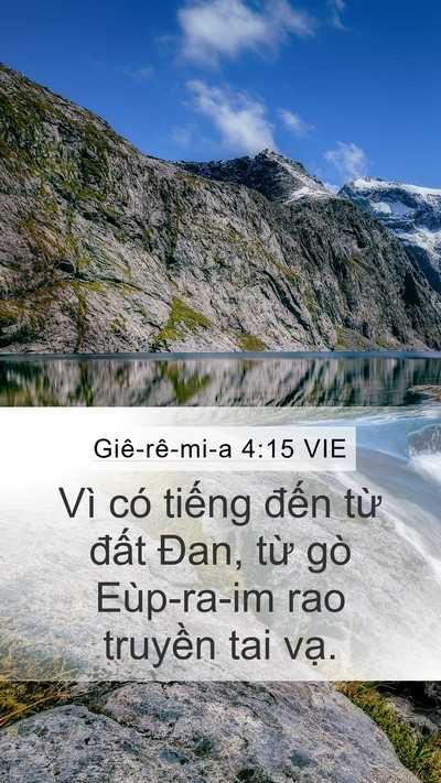 Giê-rê-mi-a 4:15 VIE Bible Verse Image