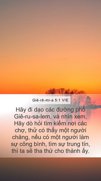 Giê-rê-mi-a 5:1 VIE Bible Verse Image