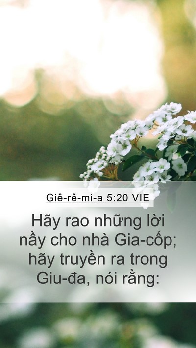 Giê-rê-mi-a 5:20 VIE Bible Verse Image