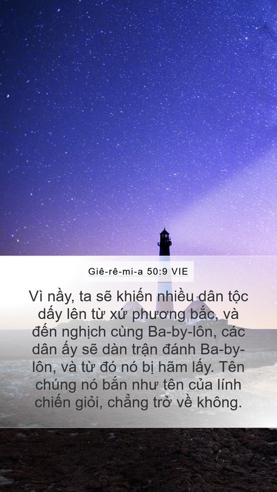 Giê-rê-mi-a 50:9 VIE Bible Verse Image