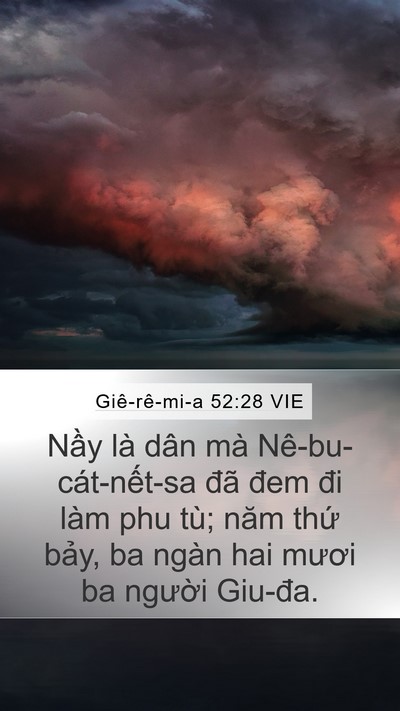 Giê-rê-mi-a 52:28 VIE Bible Verse Image
