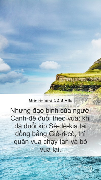 Giê-rê-mi-a 52:8 VIE Bible Verse Image
