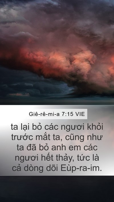 Giê-rê-mi-a 7:15 VIE Bible Verse Image