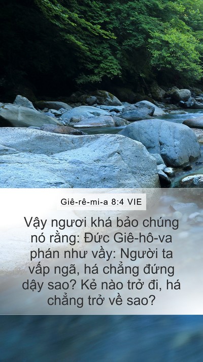 Giê-rê-mi-a 8:4 VIE Bible Verse Image