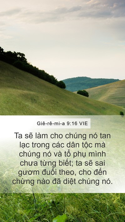 Giê-rê-mi-a 9:16 VIE Bible Verse Image