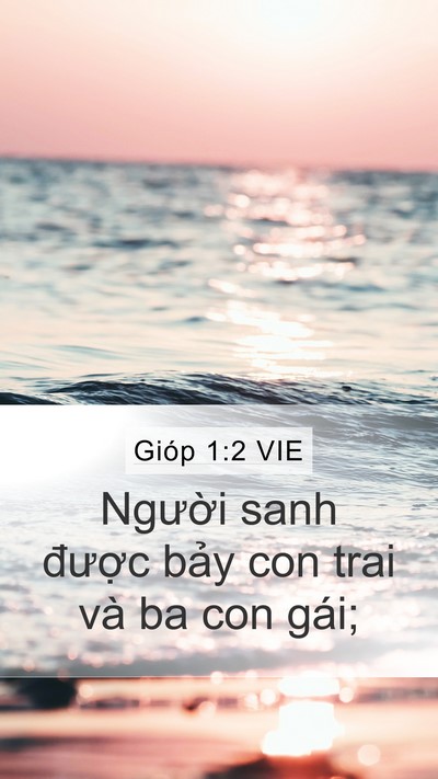 Gióp 1:2 VIE Bible Verse Image