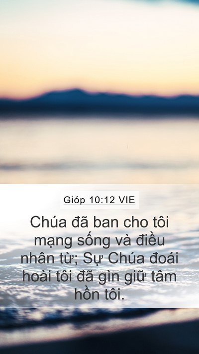 Gióp 10:12 VIE Bible Verse Image