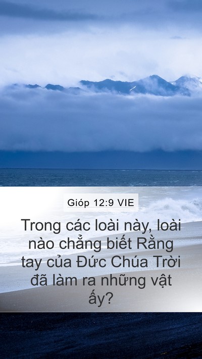 Gióp 12:9 VIE Bible Verse Image