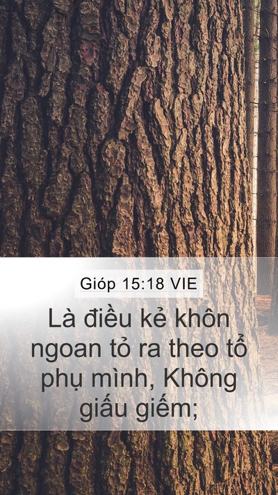 Gióp 15:18 VIE Bible Verse Image