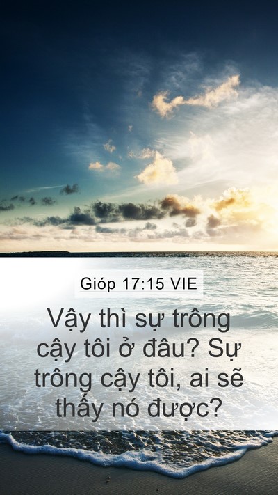 Gióp 17:15 VIE Bible Verse Image