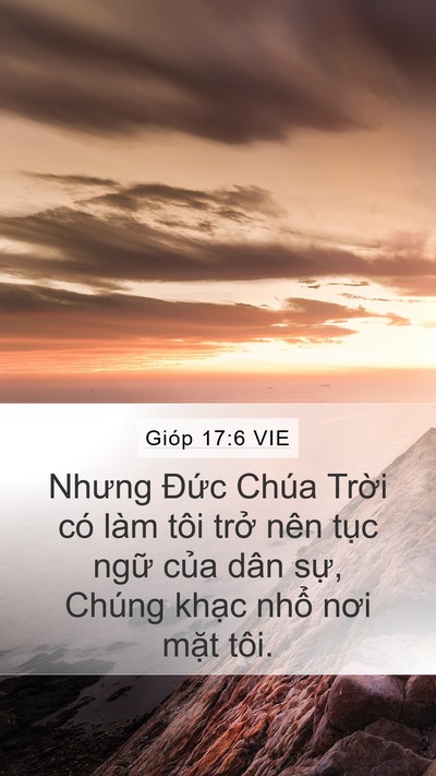 Gióp 17:6 VIE Bible Verse Image
