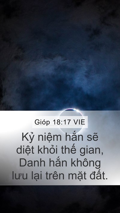 Gióp 18:17 VIE Bible Verse Image