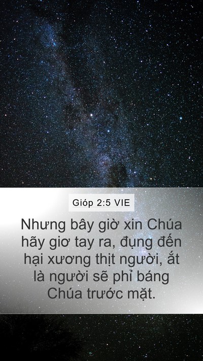 Gióp 2:5 VIE Bible Verse Image