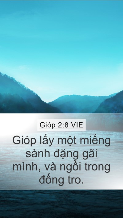 Gióp 2:8 VIE Bible Verse Image