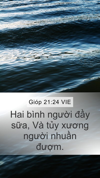 Gióp 21:24 VIE Bible Verse Image