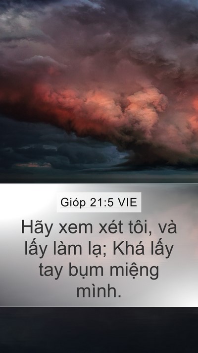 Gióp 21:5 VIE Bible Verse Image