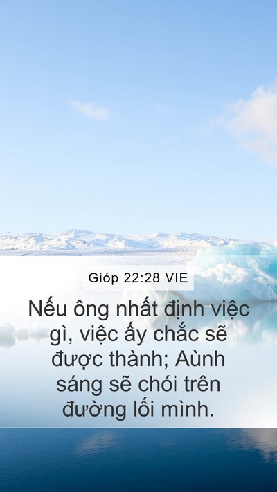 Gióp 22:28 VIE Bible Verse Image