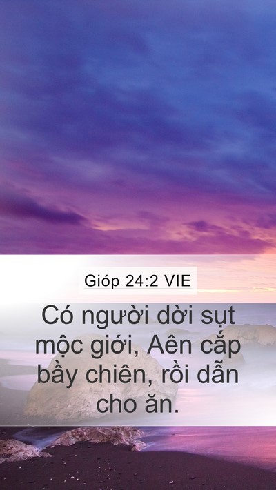 Gióp 24:2 VIE Bible Verse Image
