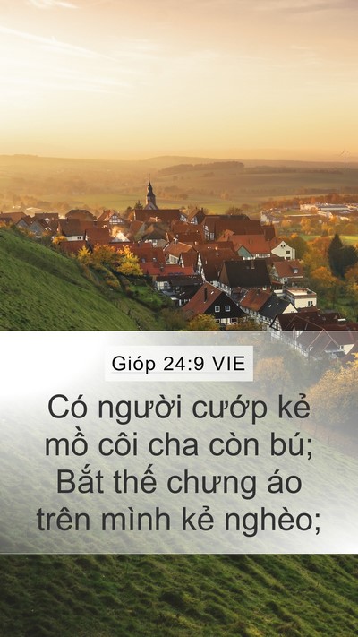 Gióp 24:9 VIE Bible Verse Image