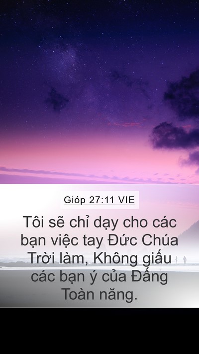 Gióp 27:11 VIE Bible Verse Image