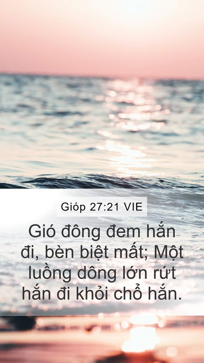 Gióp 27:21 VIE Bible Verse Image