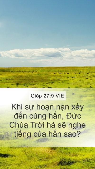 Gióp 27:9 VIE Bible Verse Image