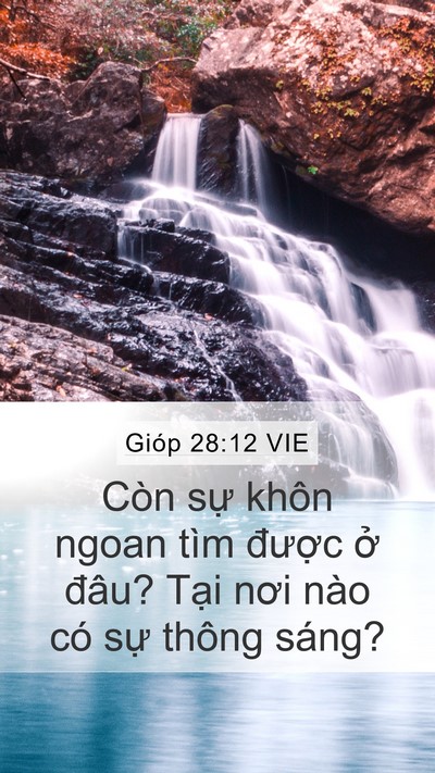 Gióp 28:12 VIE Bible Verse Image