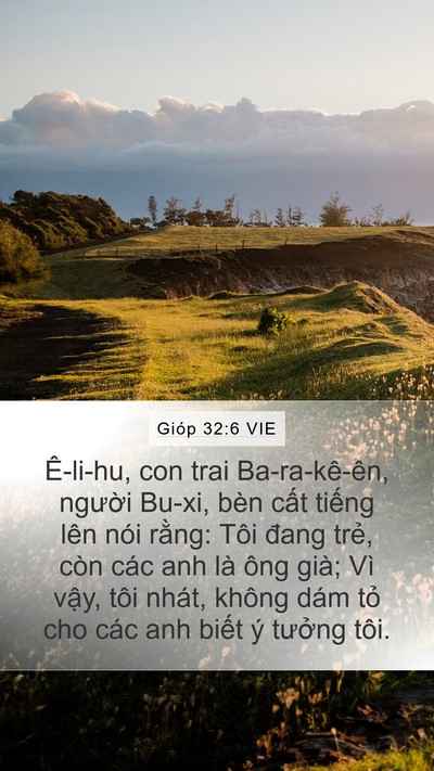 Gióp 32:6 VIE Bible Verse Image
