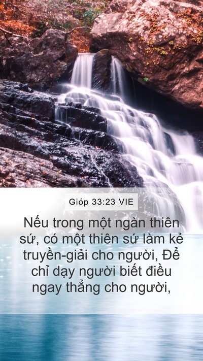 Gióp 33:23 VIE Bible Verse Image