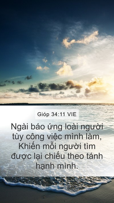 Gióp 34:11 VIE Bible Verse Image