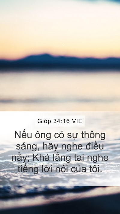 Gióp 34:16 VIE Bible Verse Image