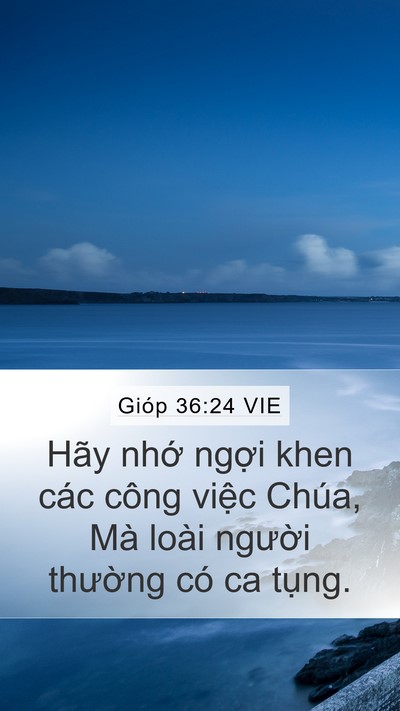 Gióp 36:24 VIE Bible Verse Image