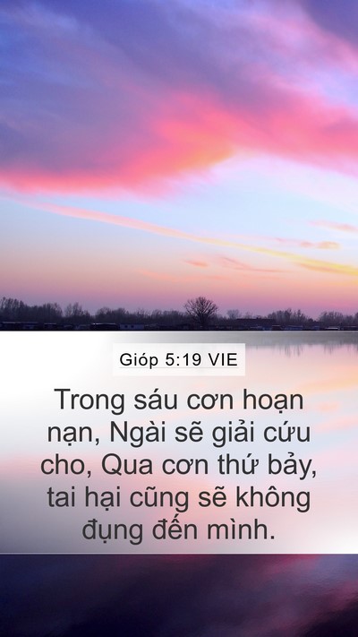 Gióp 5:19 VIE Bible Verse Image