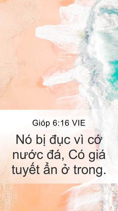 Gióp 6:16 VIE Bible Verse Image