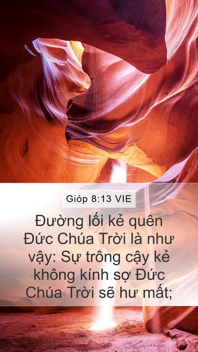 Gióp 8:13 VIE Bible Verse Image