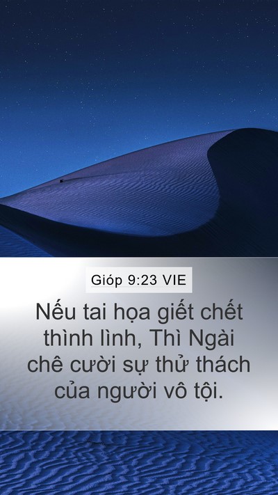 Gióp 9:23 VIE Bible Verse Image