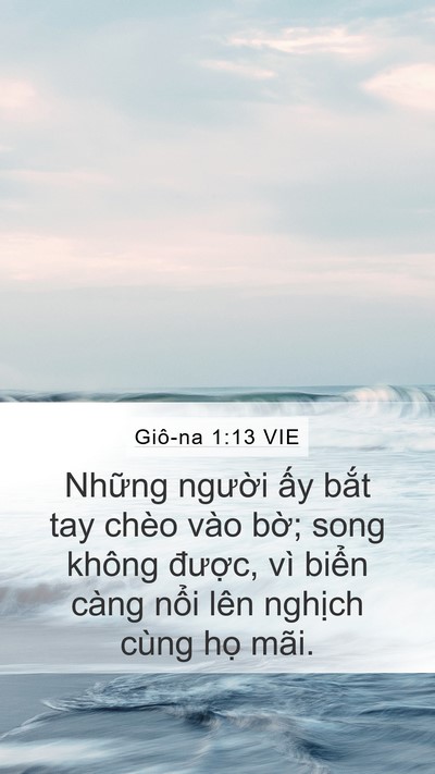 Giô-na 1:13 VIE Bible Verse Image
