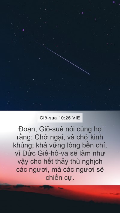 Giô-sua 10:25 VIE Bible Verse Image