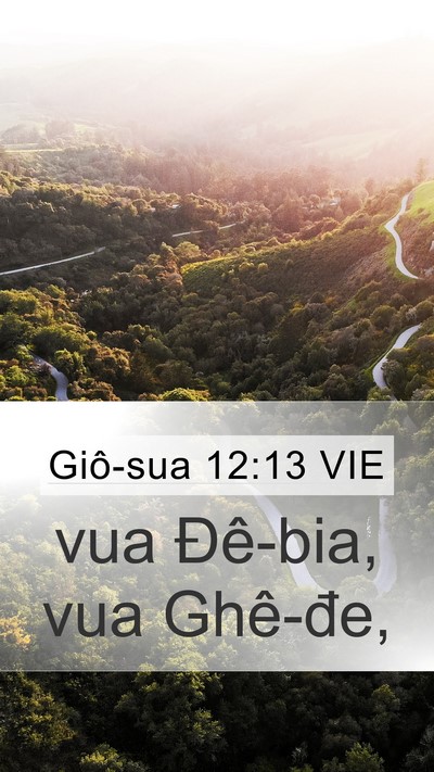 Giô-sua 12:13 VIE Bible Verse Image