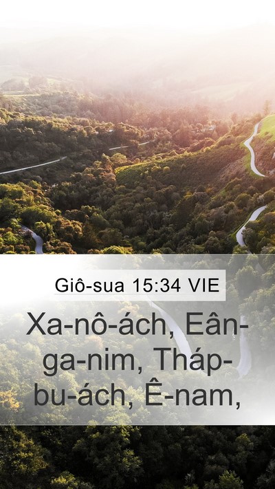 Giô-sua 15:34 VIE Bible Verse Image